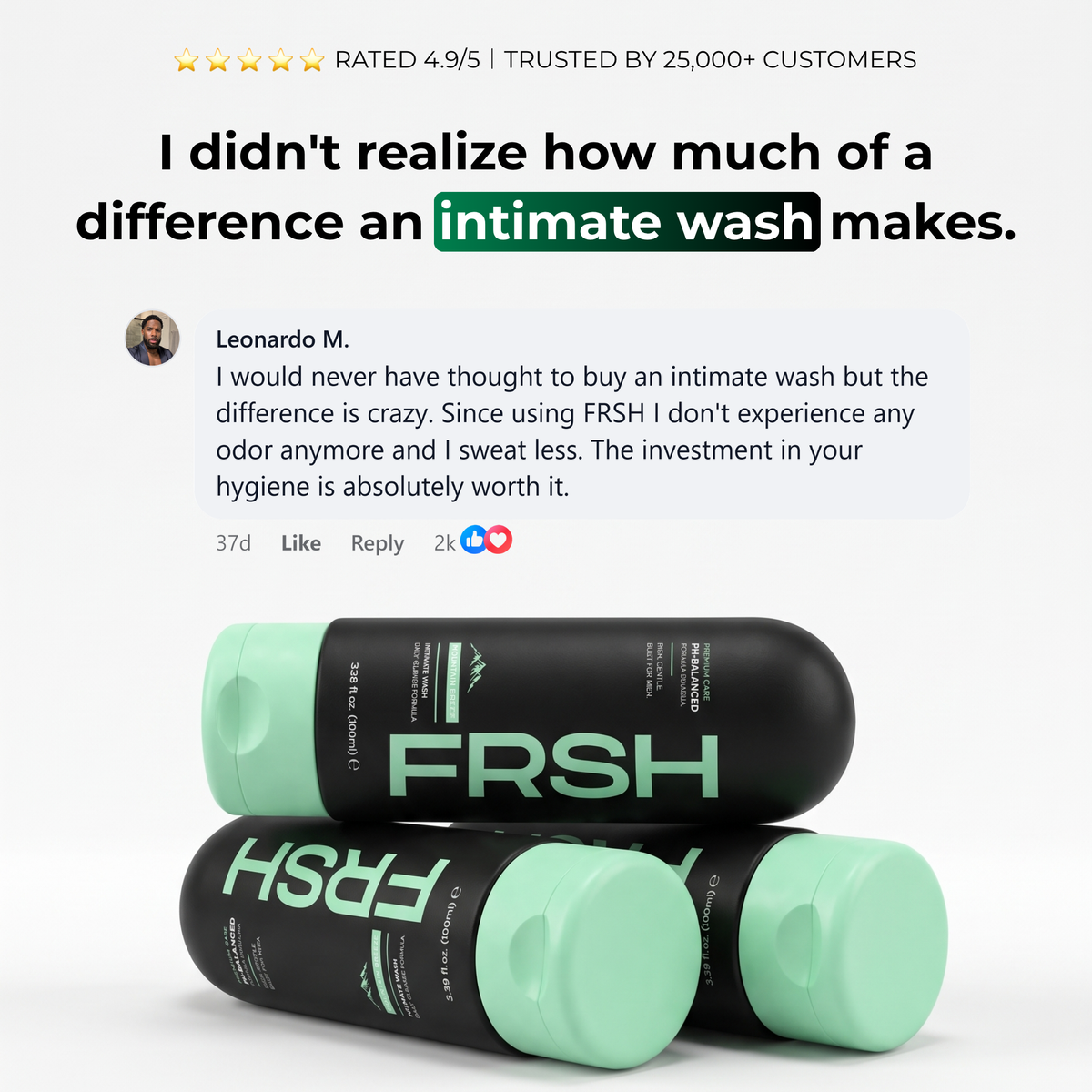 FRSH Intimate Wash