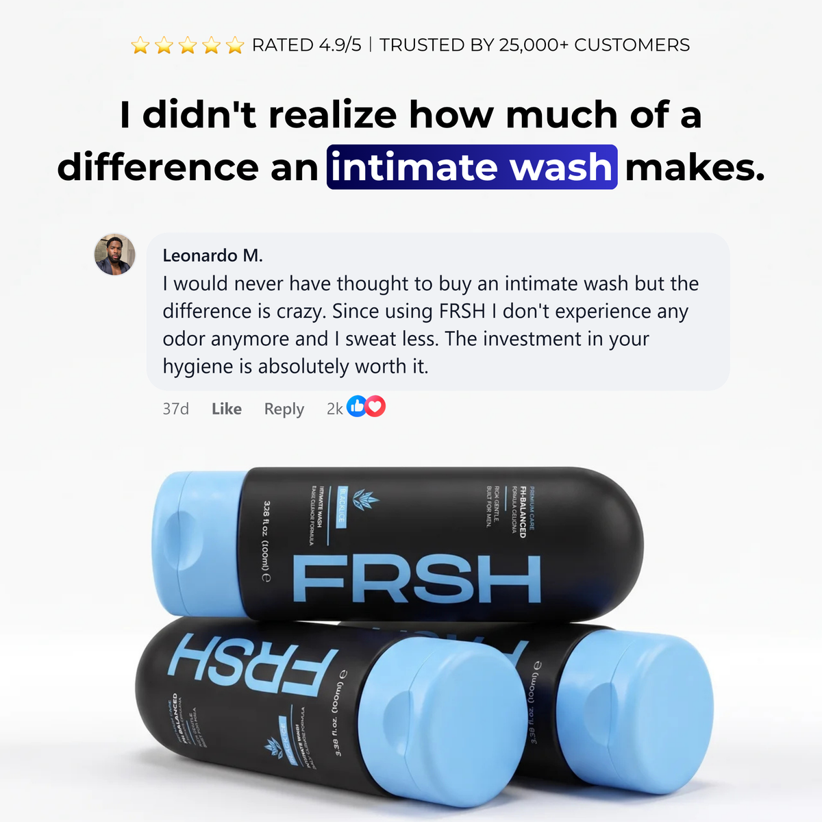 FRSH Intimate Wash